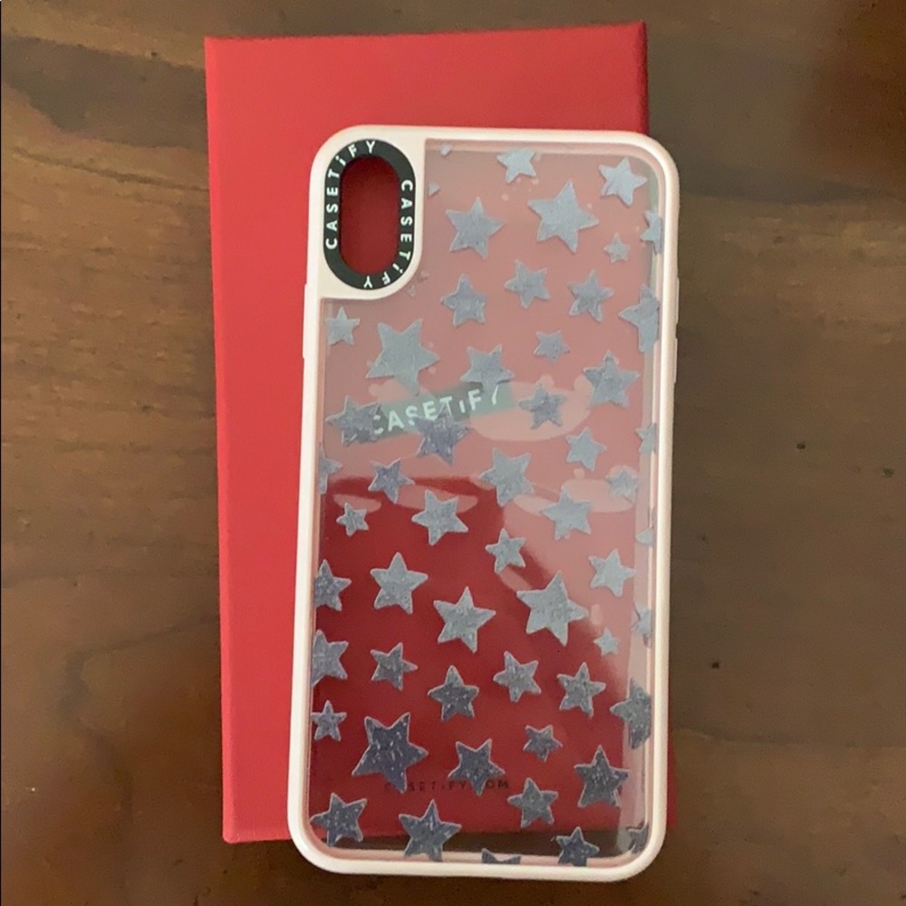 Casetify iPhone XS Max Pink star case